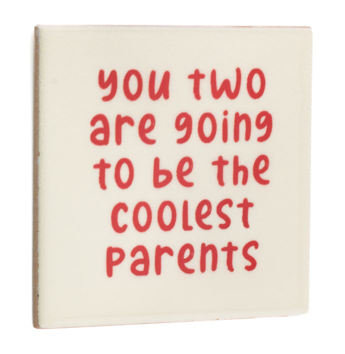 Tegeltje coolest parents
