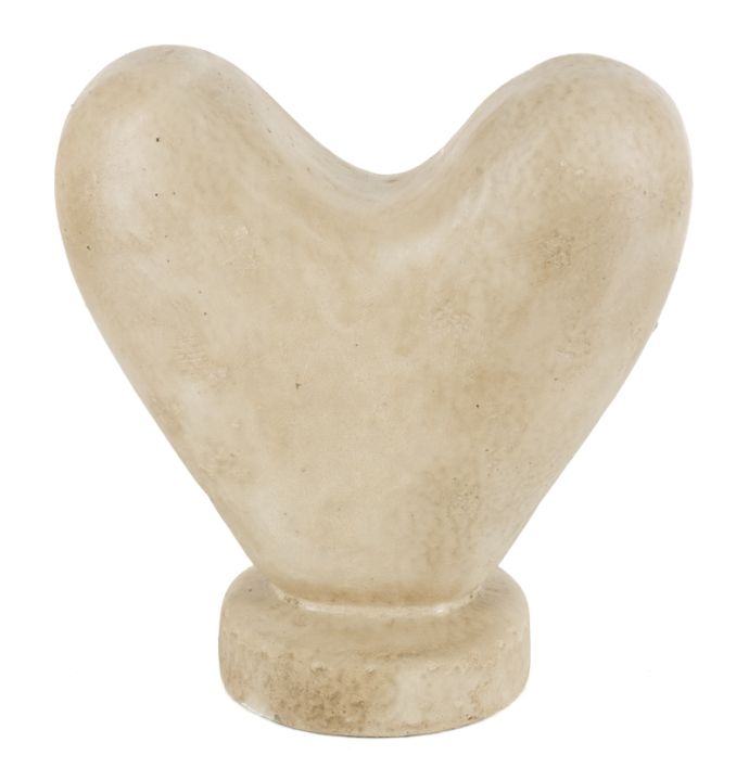 Aardewerk ornament heart L