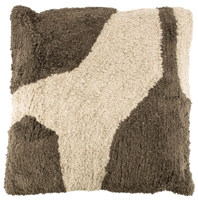 Kussen Odin bruin/beige organisch