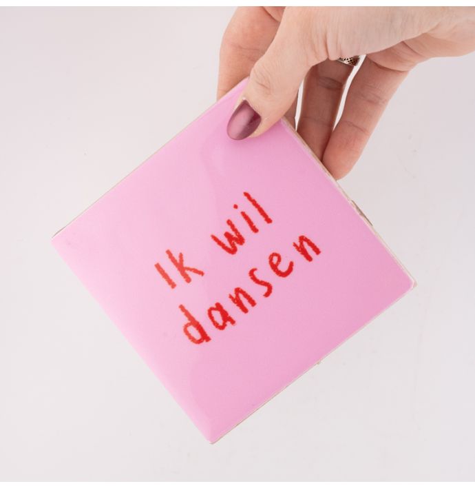 Tegeltje ik wil dansen