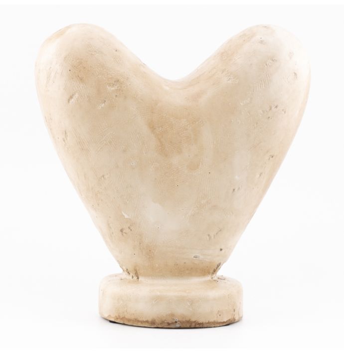 Aardewerk ornament heart