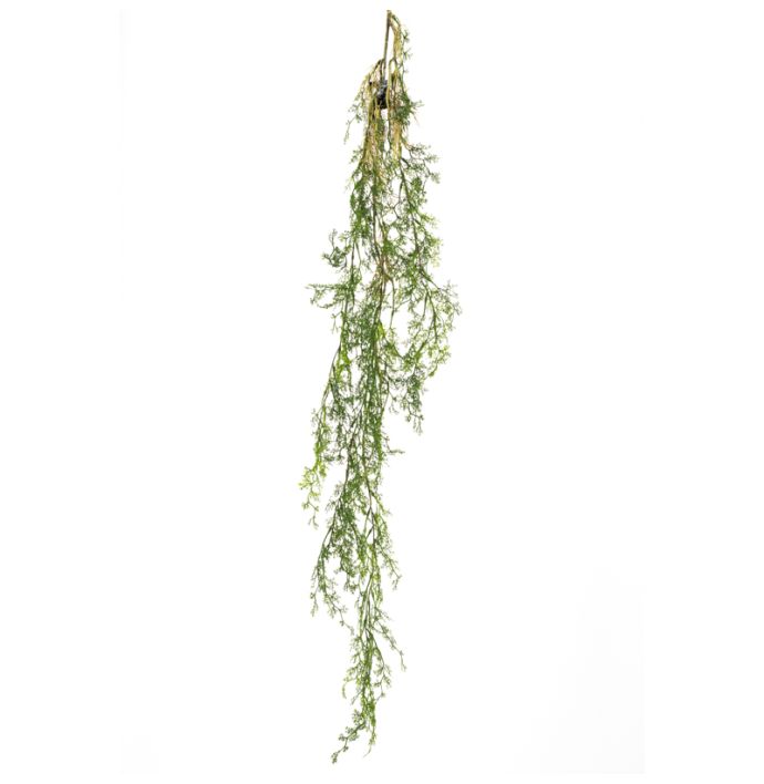 Kunsttak hangend citroenkruid 150cm