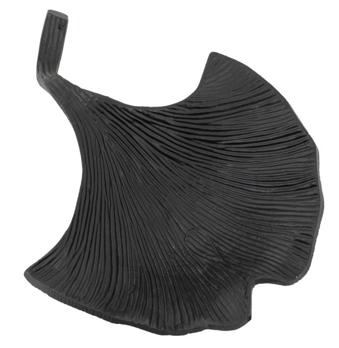 Schaal lotusblad zwart