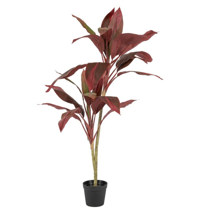 Kunstplant rode cycas 120cm