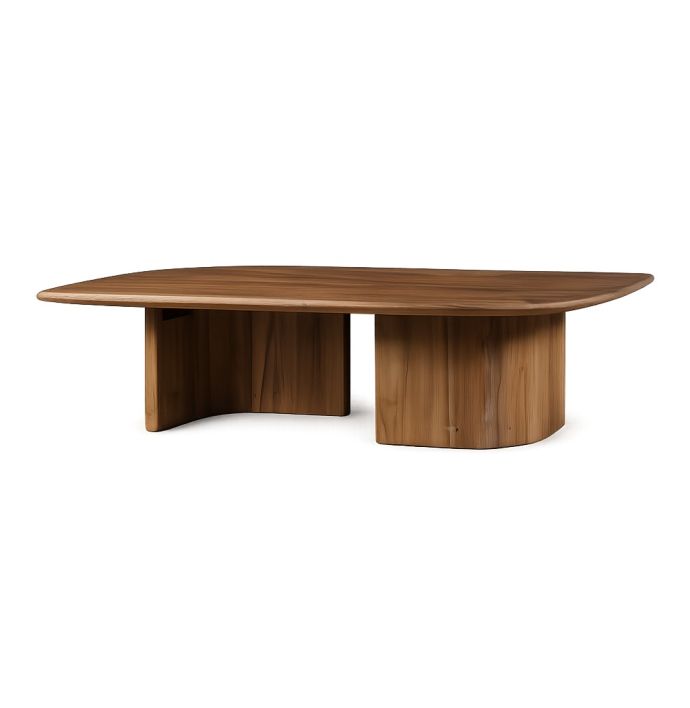 Salontafel organisch teak Maren 140cm
