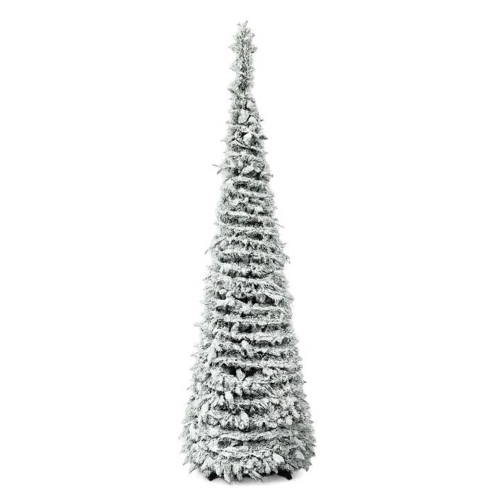 Opvouwbare kerstboom Tinsel met verlichting S