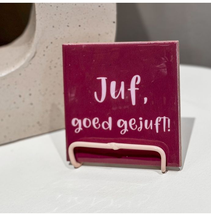 Tegeltje Juf