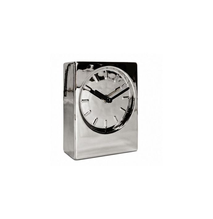Tafelmodel klok Rivo Chrome