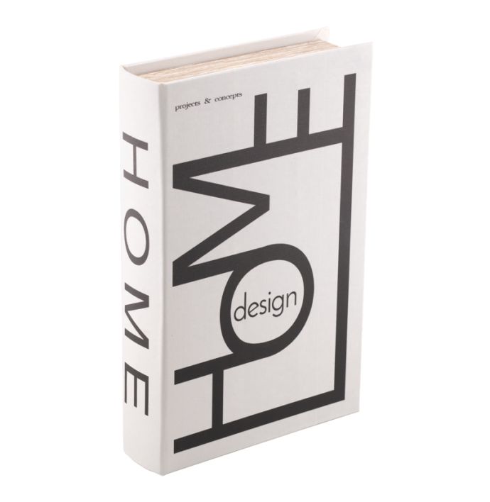 Opbergboek Home Design 26x17cm