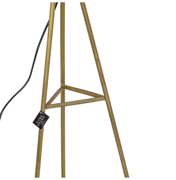 Vloerlamp metaal goud