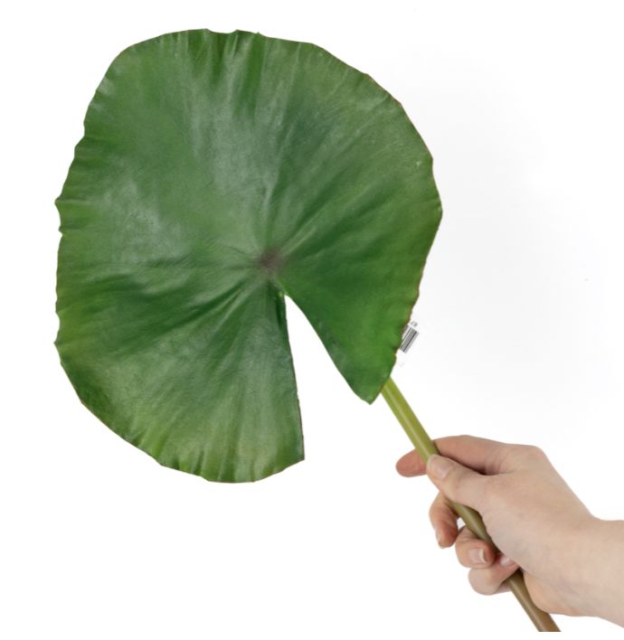 Kunsttak lotusblad 74cm