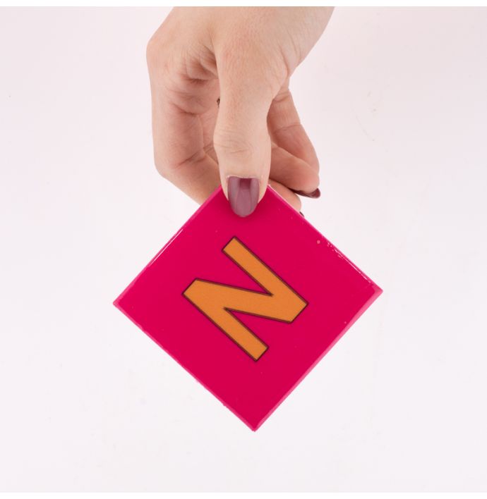 Alfabet tegeltje letter N