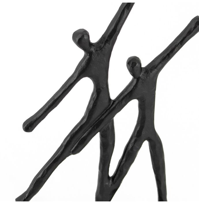 Beeld dansers zwart