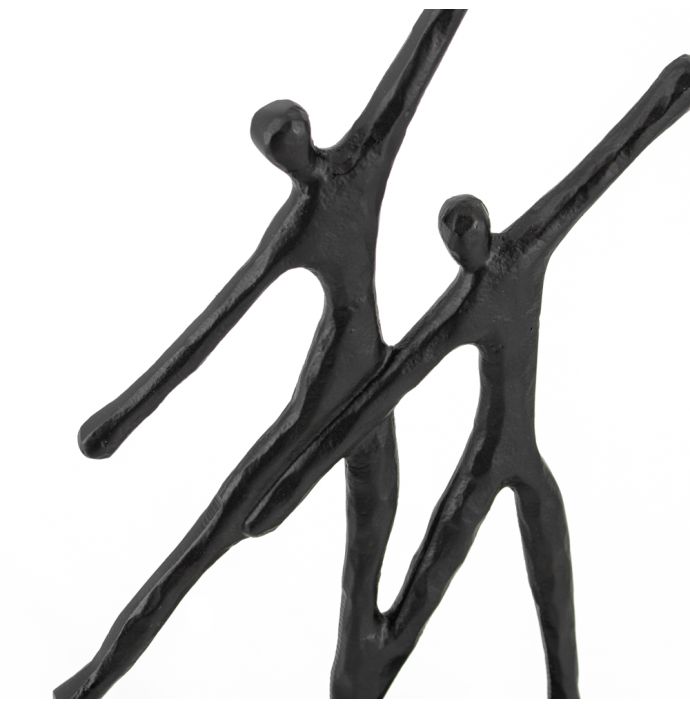 Beeld dansers zwart