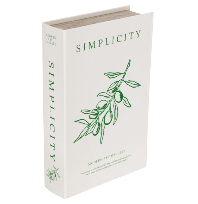 Opbergboek Simplicity 33x22cm