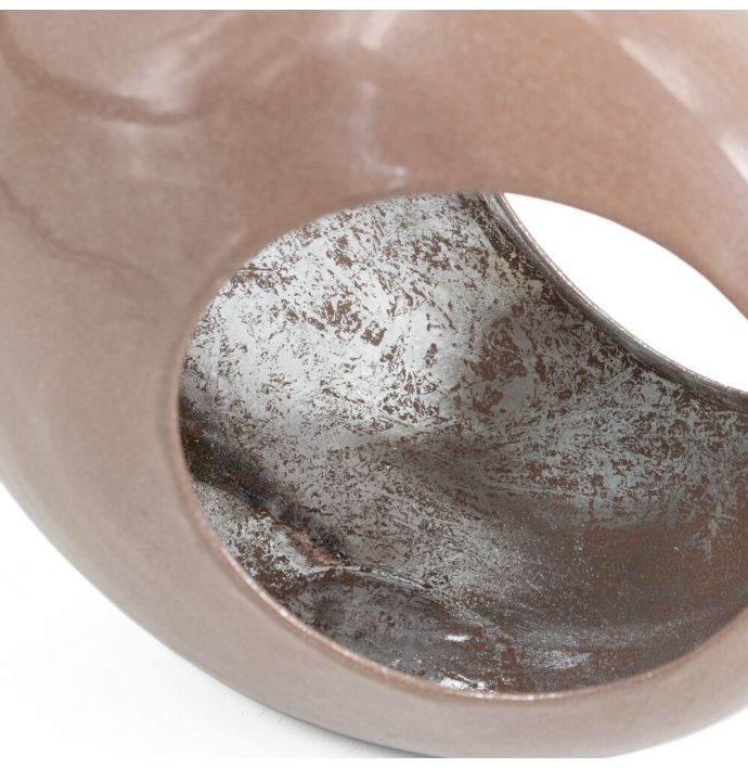 Standing egg windlicht lavendel