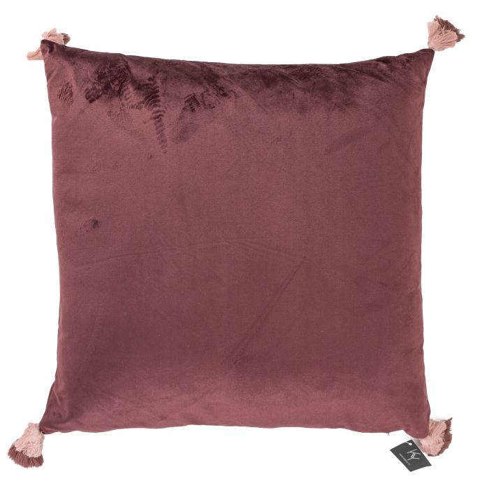 Kussen Sorine burgundy