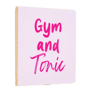 Tegeltje Gym and tonic