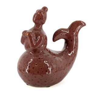 Aardewerk ornament mermaid Mira murkey