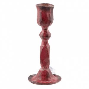 Metalen kaarsenstandaard Lumen mulberry