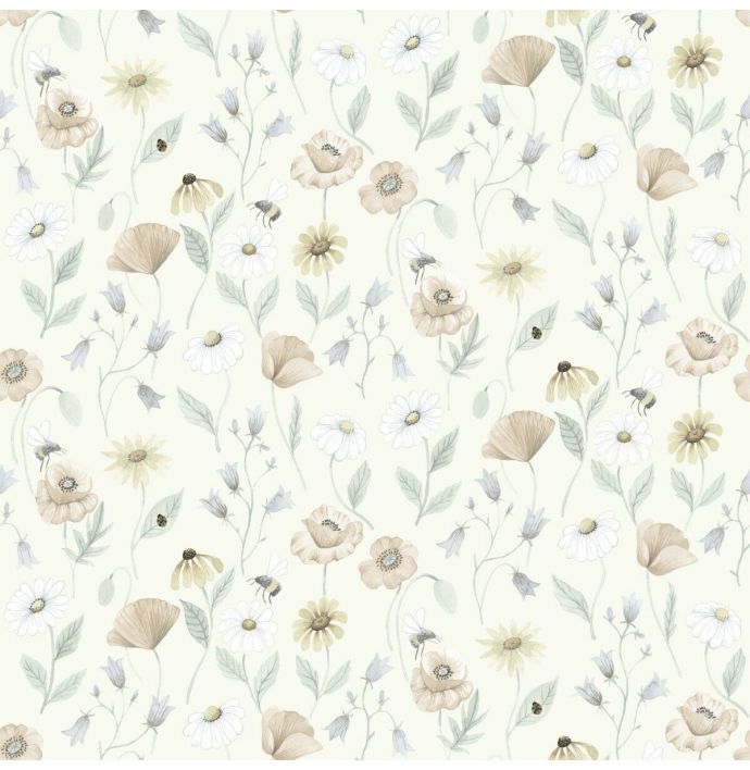 Patroon behang Rosenlycka - Flowers