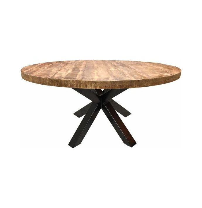 Mango eettafel rond