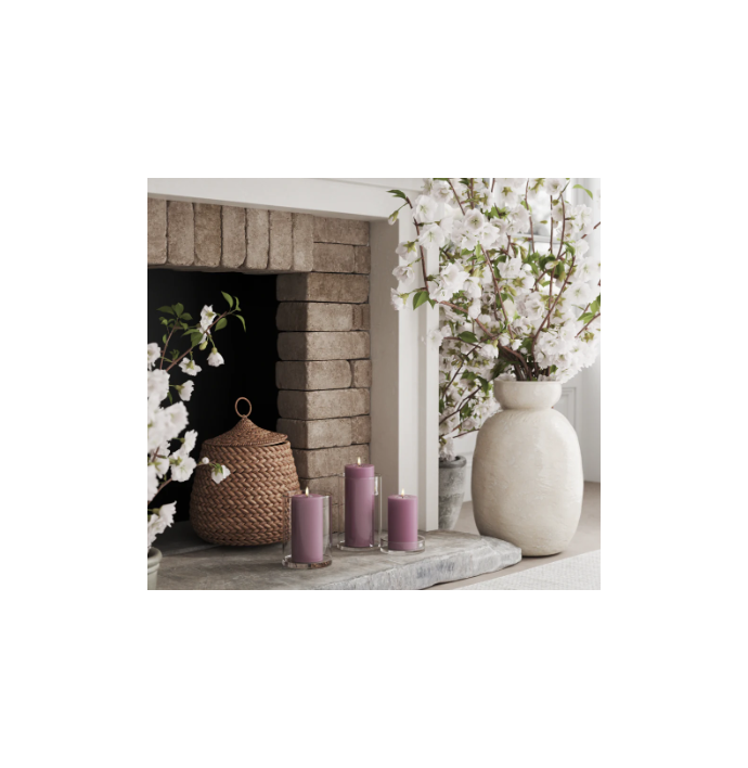 Real Flame Led kaars 7.5x10cm