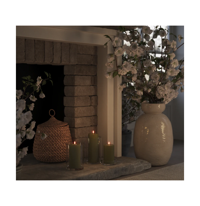 Real Flame Led kaars 7.5x12.5cm