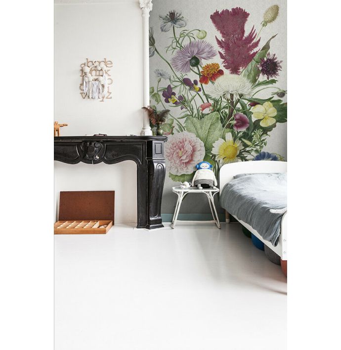 Fotobehang Flower Bucket