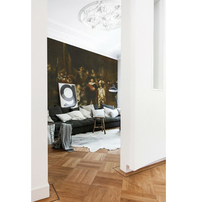 Fotobehang Nachtwacht