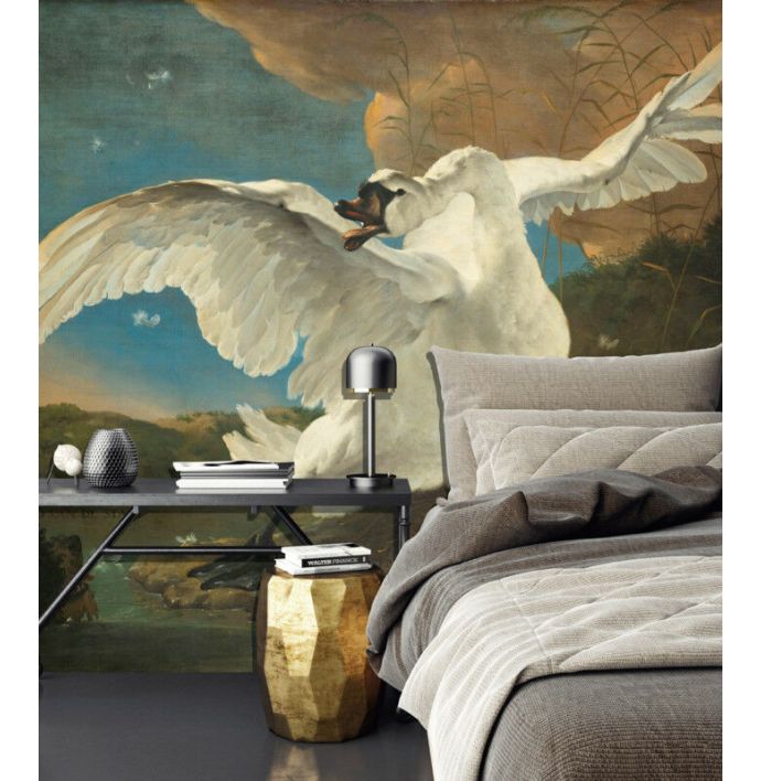 Fotobehang The Threatened Swan