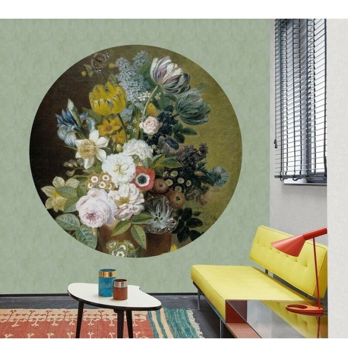 Behangcirkel Still Life with Flowers IV