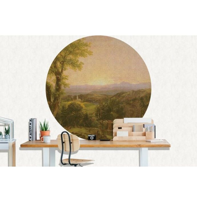 Behangcirkel New Engand Scenery