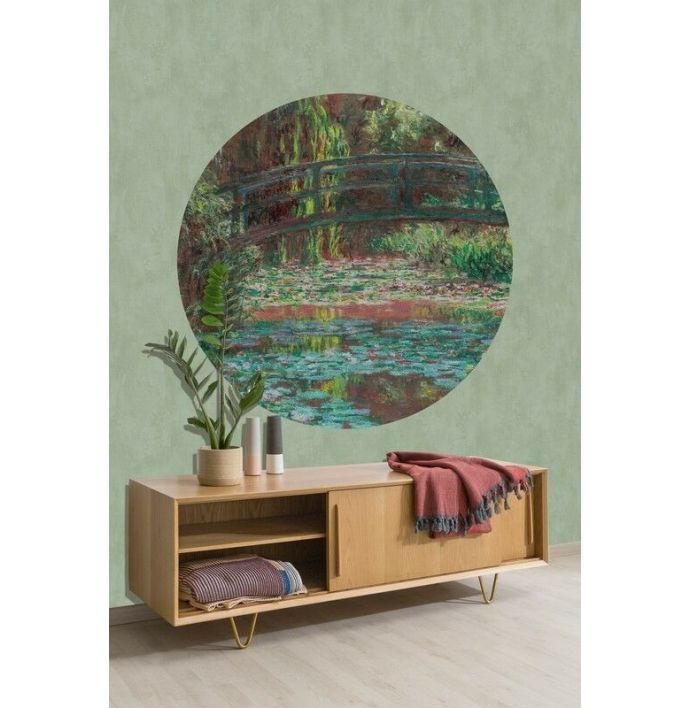 Behangcirkel Waterlily Pond