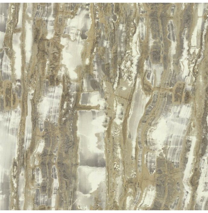 Patroon behang Carrara 3 - Travertino Marble