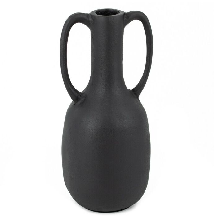 Vaas met oren zwart 