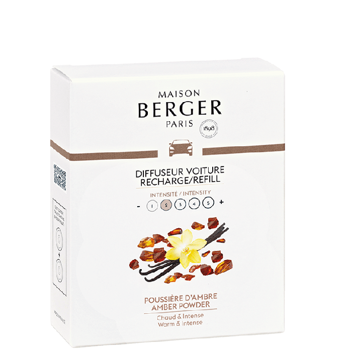 Maison Berger Autoparfum navulling Amber Powder