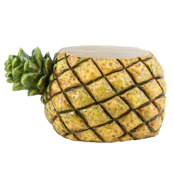Bijzettafeltje/kruk ananas 