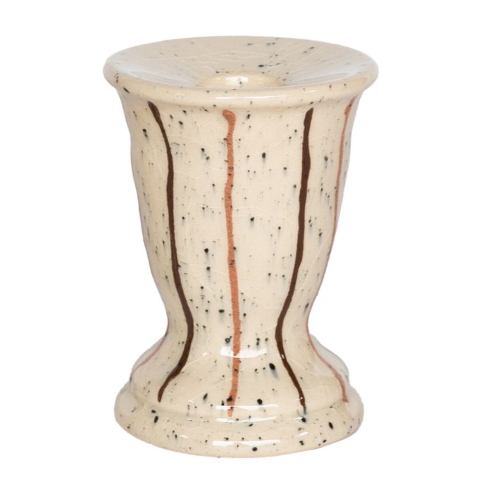 Aardewerk kaarsenstandaard Pale S