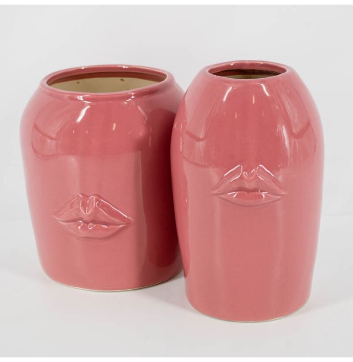 Aardewerk vaas Kiss 