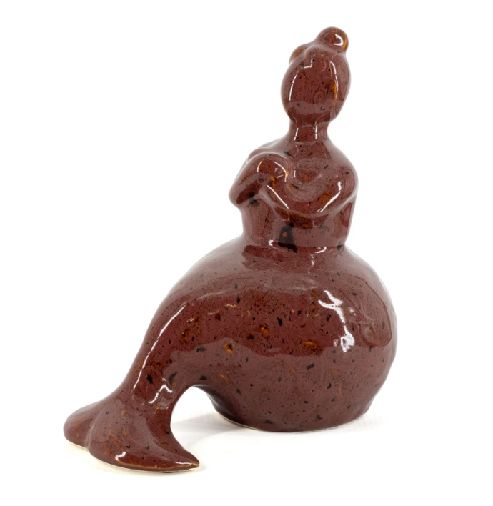 Aardewerk ornament mermaid Neri murkey