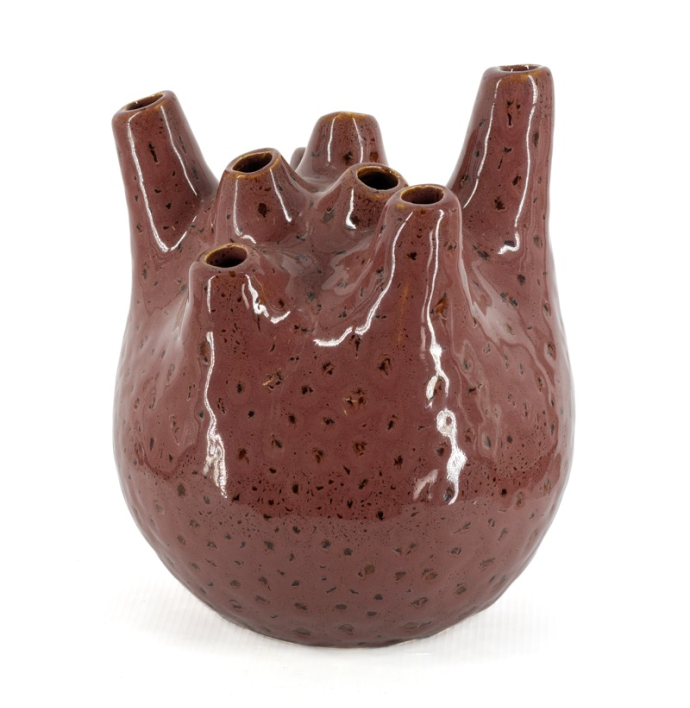 Aardewerk vaas Tula S murkey