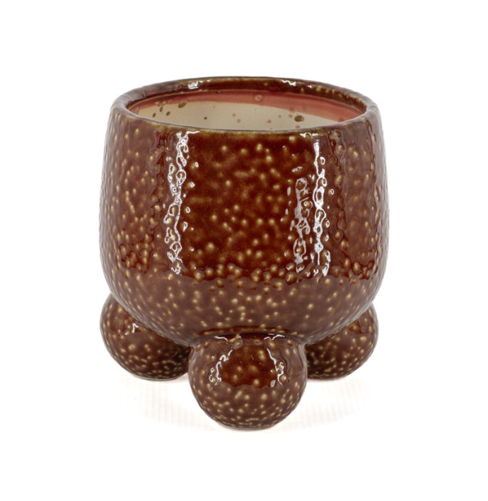 Aardewerk bloempot Bolla S