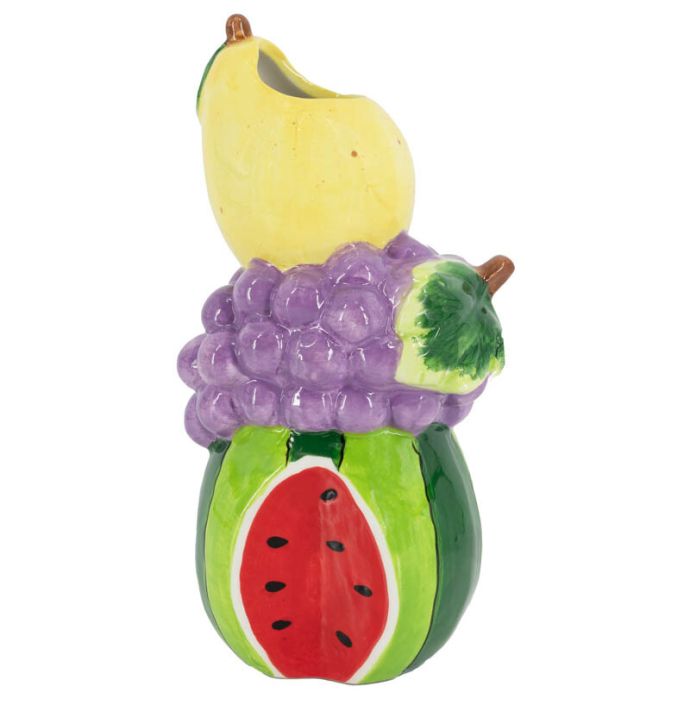Vaas keramiek fruit