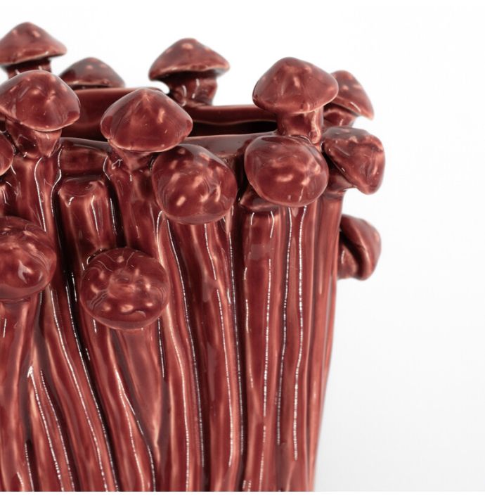 Vaas toad keramiek roze