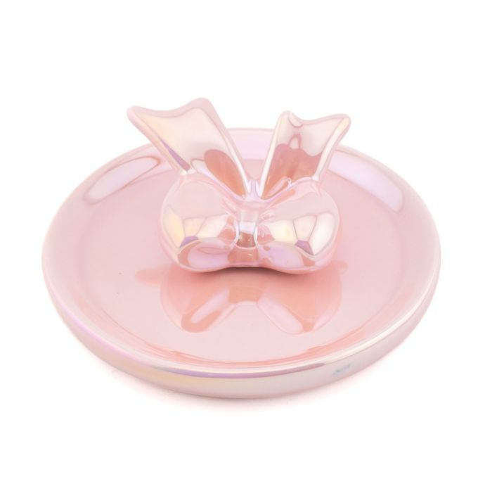 Jewelry plate bow