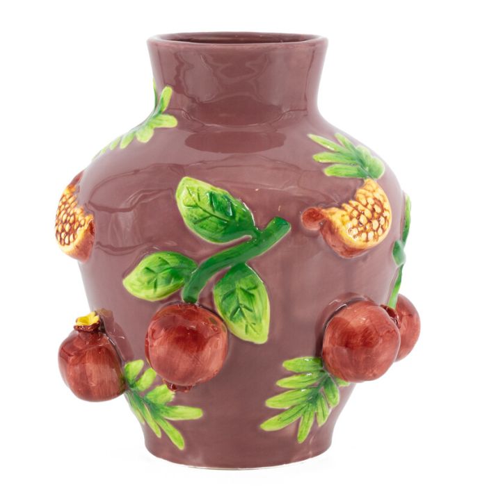 Aardewerk vaas 'Granaatappel'