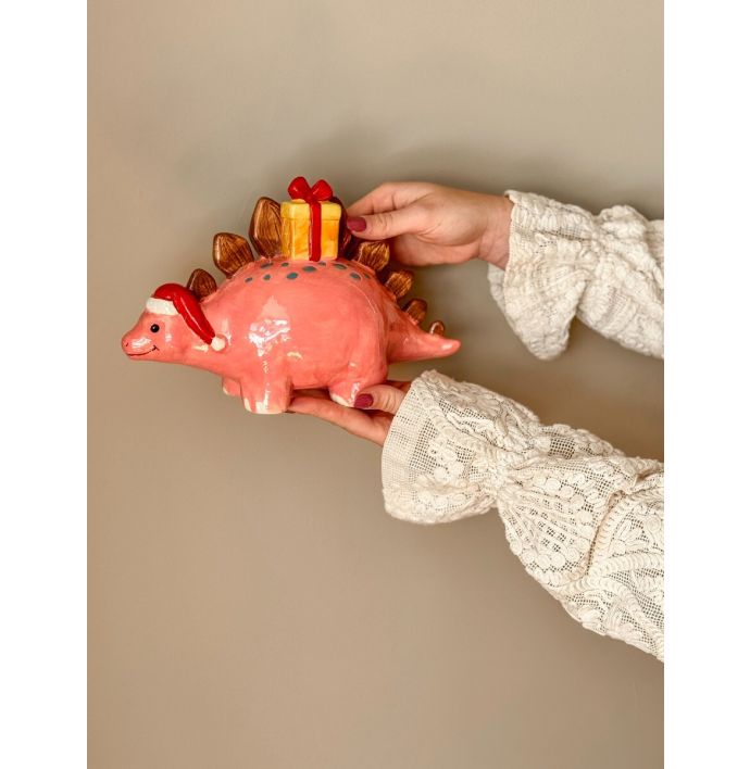 Aardewerk bakje Dino gifts