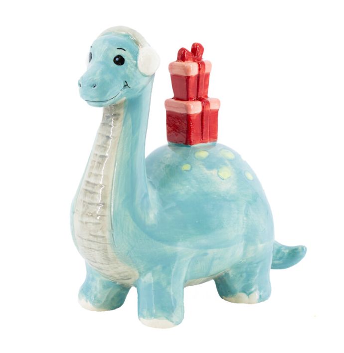 Aardewerk bakje Dino gifts