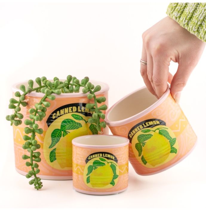 Aardewerk bakje citroen